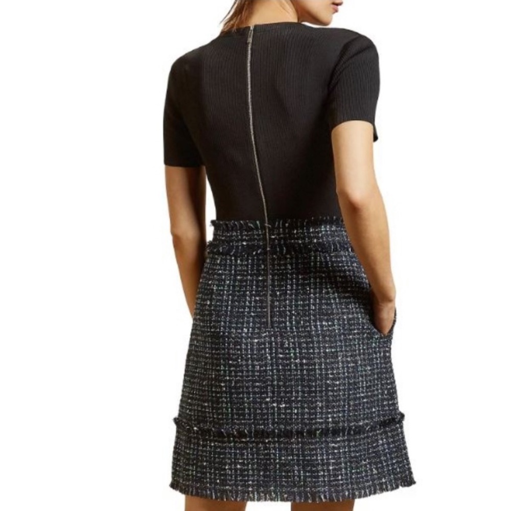 Ted Baker London Black and White Dress - Picture 4 of 13